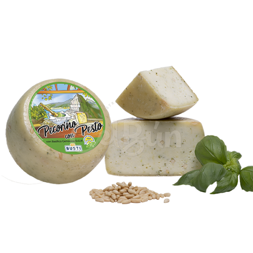 Pecorino con Pesto DOP 250 g - este o adevărată explozie de arome și culori